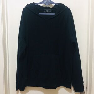 21 Men Black Hoodie by Forever 21‎ Men's XL
